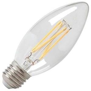 Calex | LED filament | Grote fitting E27 | Kaarslamp | Helder | 35mm | 4.5W