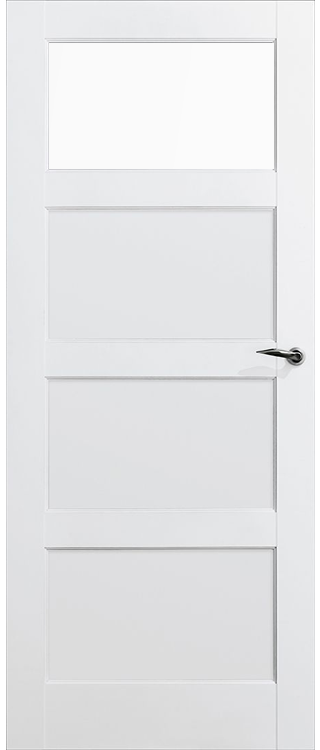 Skantrae Binnendeuren SKS 235 C1 Satinato glas | Stijlvolle binnendeur | Deurengigant.nl