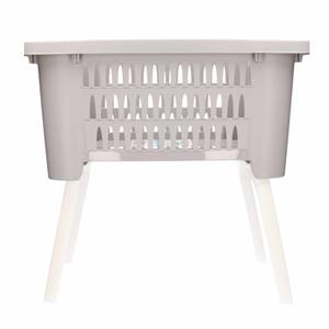 Bathroom Solutions wasmand op poten - beige - liter - x 59 x 29 cm - Wasgoedmanden -