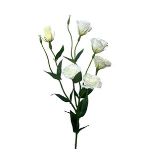Roberts Collection Kunstbloem Lisianthus Spray 80cm Wit