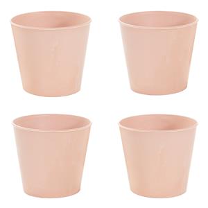 Plantje Roze sierpot 4-pack (gerecycled kunststof voor potmaat 12)