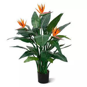 Plantje Strelitzia Deluxe 115 cm - Kunstplant