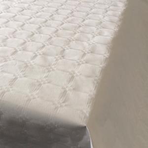 Haza 5x Wit papieren tafellaken/tafelkleed 800 x 118 cm op rol -
