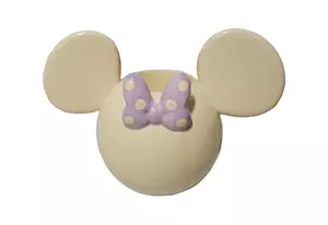 Disney 3D Bloempot Minnie off white 5 cm