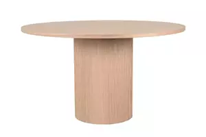 WOONENZO Ronde eettafel Oliva - eiken - 130 cm