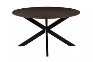 WOONENZO Eettafel Otis - rond - 130 cm