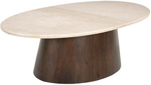 Salontafel Bottecino Oval 120cm