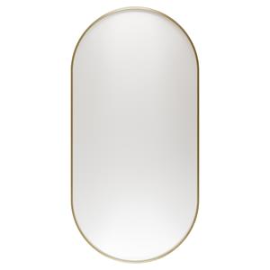 Haceka Deco ovale spiegel 40x80cm goud geborsteld