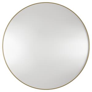 Haceka Deco ronde spiegel 80cm goud geborsteld