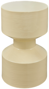 WOOOD Exclusive Bijzettafel Hidde 30cm - Geel