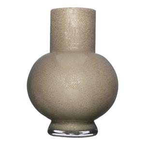 Hakbijl Glass Bloemenvaas Deborah - Goud- glas - D31 x H39 cm  -