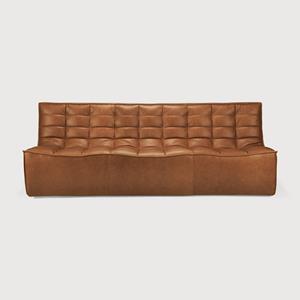 Ethnicraft Modulaire Bank N701 3-zits - Old Saddle