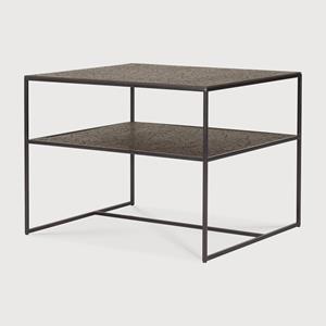 Ethnicraft Bijzettafel Pentagon Minerals, 60 x 53cm - Whisky