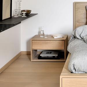 Ethnicraft Nachtkastje Nordic Geolied Eikenhout - Naturel