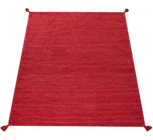 Paco Home Vloerkleed Kilim 210 Handgeweven, platweefsel, puur katoen, met de hand geweven, unikleurig
