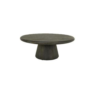 Tower Living Ronde Salontafel Asti Mangohout, 90cm - Olijfbruin