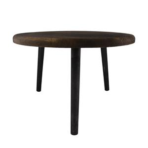 Dijk Natural Collections Bijzettafel Rond Paulowniahout 58x58x38cm