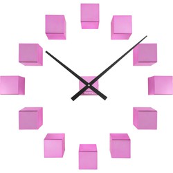 Karlsson  Wall Clock DIY Cubic Metallic