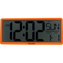 Karlsson  Wall|Table Clock Retro LCD