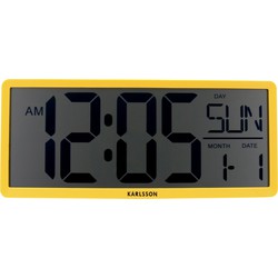 Karlsson  Wall|Table Clock Retro LCD