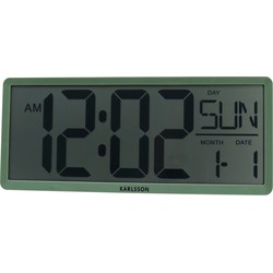 Karlsson  Wall|Table Clock Retro LCD