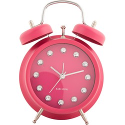Karlsson Wekker Glam Diamonds - Roze - 11.8x5.7x17cm