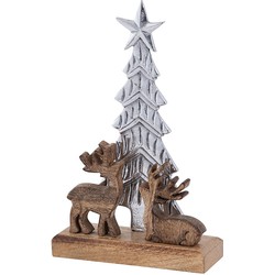 Sfeer voor jou SVJ Decoratieve Boom - 6x20x31 cm - Aluminium - Naturel