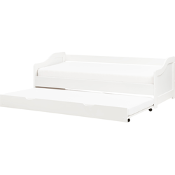 Beliani  LUNERAY - Onderschuifbed - Wit - 90 x 200 cm - Hout