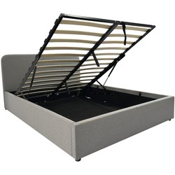 CALICOSY  Bed met opbergruimte Livy - 205 cm - Grijs