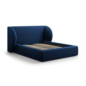 Micadoni Home Micadoni Bedframe Miley met Opbergruimte - 180 x 200 cm - Fluweel - Koningsblauw