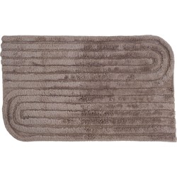 Veer Carpets  Badmat Benja - Taupe 60 x 100 cm
