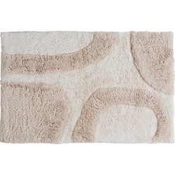 Veer Carpets  Badmat Baily - Naturel|Beige 60 x 100 cm