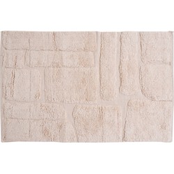 Veer Carpets  Badmat Bibi - Beige 60 x 100 cm