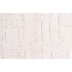 Veer Carpets  Badmat Bibi - Natural 60 x 100 cm