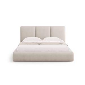 Windsor & Co Horizon Bedframe met Opbergvak - 160 x 200 cm - Chenille - Beige
