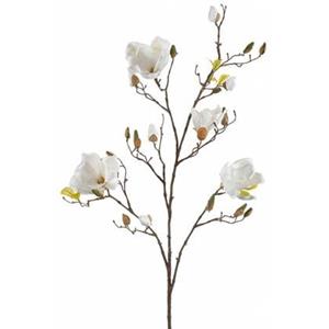 Easyplants Kunst Magnolia Tak Crème 105 Cm