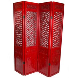 Fine Asianliving Chinese Kamerscherm 4 Panels