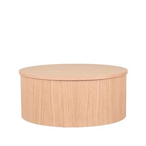 Het Steigerhouthuis LABEL51 Salontafel Oliva - Naturel - Eiken - 70 cm
