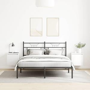 vidaXL Nachtkastjes wandgemonteerd 2 st 38x34x40 cm wit