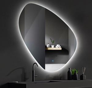 Gliss Design Fury spiegel met LED-verlichting 80x80cm