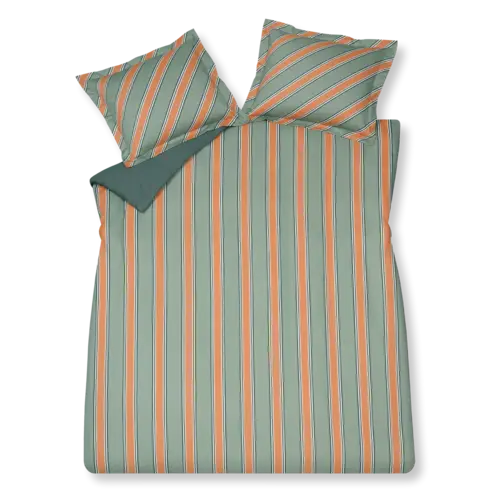 Vandyck Preppy Stripe smokegreen Kussensloop (60x70)
