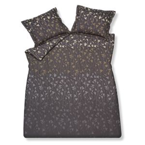 Vandyck Calm Flower Kussensloop (60x70) off black