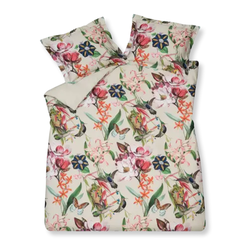 Vandyck Flower Mix creamtan Kussensloop (60x70)
