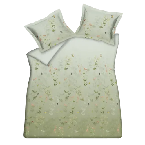 Vandyck Gardenia smokegreen Kussensloop (60x70)