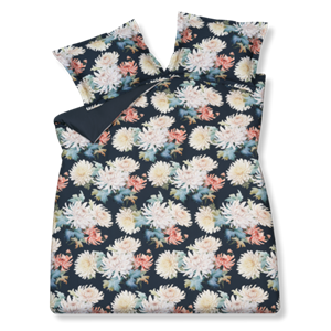 Vandyck Floral Bliss Kussensloop (60x70) blue ink