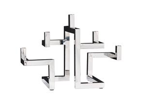 Invicta Interior Kaarshouder ABSTRACT 50cm 5 vlammen silver - 44886