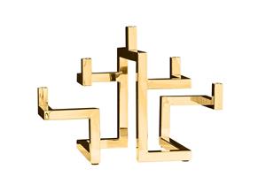 Invicta Interior Kaarshouder ABSTRACT 50cm 5 vlammen goud - 44885