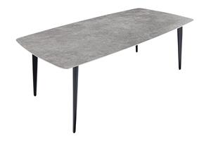 Invicta Interior Eettafel MILANO 160cm ceramic grijs marble - 44767