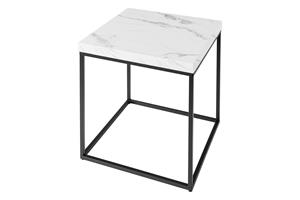 Invicta Interior Side table ARCHITECTURE 45cm wit marble - 44761