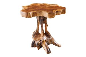 Invicta Interior Side table ROOT 40cm teak hout naturel - 44713